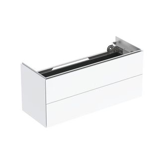 Keramag Geberit One Mueble Bajo Lavabo, 1044x465x396mm, 2 Cajones