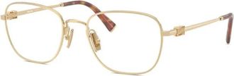 Miu Miu MU 50Wv Optical Frame - Dames - Brillen - Geel - 53 MM - Accessoires