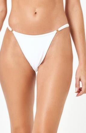 L*Space Remi Bitsy Bikini Bottoms in White at Nordstrom Rack, Size X-Small