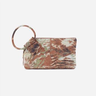 Hobo Womens Sable Printed Clutch Bag In Coastal Canyon