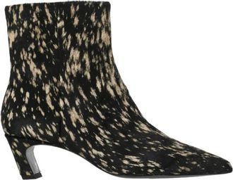 Ash Vicky Enkellaars - Dames - Laarzen met Hak - Veelkleurig - 38 EU - Leer - Schoenen