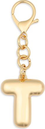 Leith Bubble Initial Bag Charm in T- Gold at Nordstrom Rack