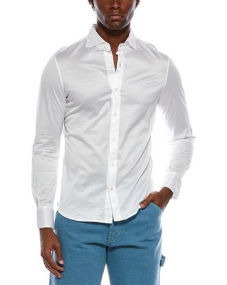 Isaia Jersey Sport Shirt