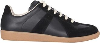 Maison Margiela Replica Sneakers - Heren - Sneakers - Zwart - 40 EU - Katoen - Schoenen