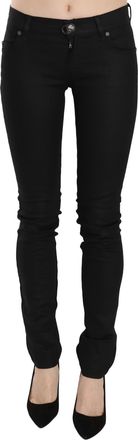 Plein Sud Cotton Mid Waist Skinny blue Womens Jeans