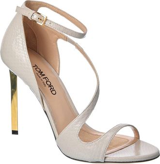 Tom Ford Snakeskin Sandal