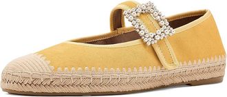 Naturalizer Java Womens Shoes Beehive Yellow Suede : 6.5 W (C)
