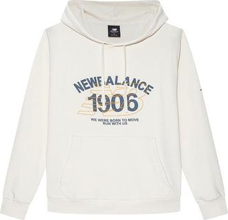 New Balance Mens New Balance Alphabet Printing Sports Creamy White AMT13386-IV