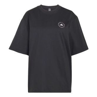adidas by Stella Mccartney Loose Short-sleeved T-Shirt Black KA9549
