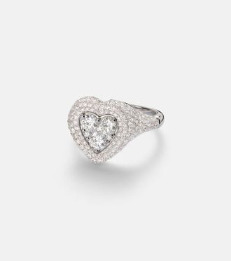 Kamyen Jewellery Anillo Manaal de oro de 18 ct con diamantes