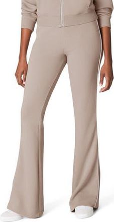 Spanx AirEssentials Pique Flare Leg Pants in Ashwood at Nordstrom Rack, Size X-Large