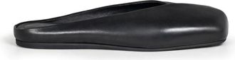 Vic Mati&eacute; Square Closed Slipper - Dames - Slip ons - Zwart - 36 EU - Leer - Schoenen