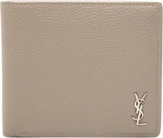 Saint Laurent Pre-owned Leren portemonnees - Dames - Vintage Accessoires - Beige - ONE Size - Leer - Vintage