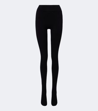 Magda Butrym Mid-rise cotton-blend tights