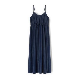 Motivi Maxi Kleedjes - Dames - Maxi kleedjes - Blauw - XS - Denim - Kleedjes