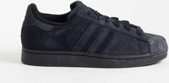 adidas Originals Superstar II - Sneakers in nabuk nere triple-Nero
