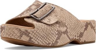 Kork-ease York Womens Sandals Taupe (sand) Snake : 11 M, Leather