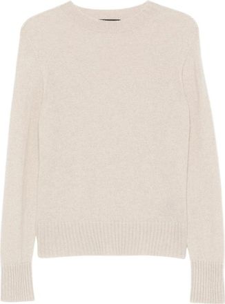 Aragona Ribbed-trim Crew Neck Sweater