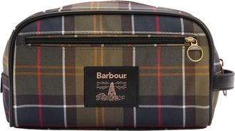 Barbour Neceser Tart&aacute;n Cl&aacute;sico Beacon - Bags - Mujer - Verde - ONE SIZE