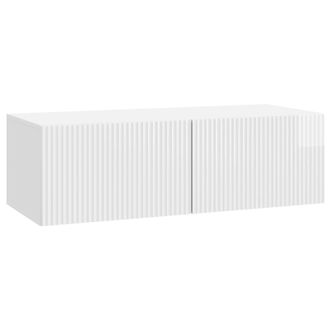 vidaXL Mueble Para Tv De Pared Brillante 98 X 41 X 30 Cm Vidaxl