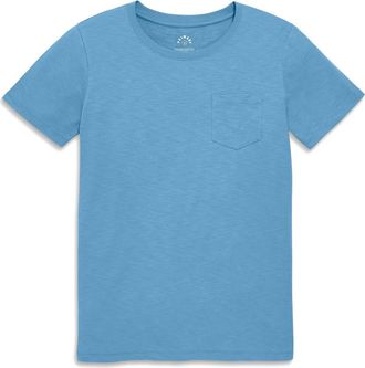 primary Unisex Fit Slub Pocket Tee in Cornflower at Nordstrom, Size Xx-Large