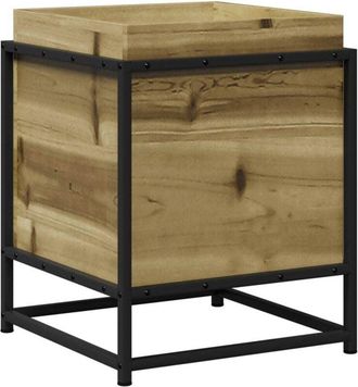 vidaXL Vidaxl - Jardinera De Madera De Pino Impregnada 40x40x50 Cm