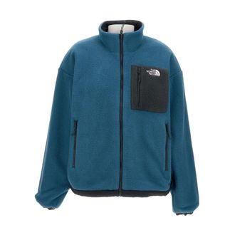 The North Face Yumiori Reversible Jacket - Heren - Fleece jassen - Blauw - S - Nylon - Fitness