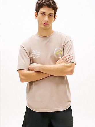 Tommy Hilfiger Circular Back Logo Relaxed T-Shirt
