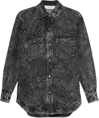 Golden Goose Camicia a fiori - Grigio