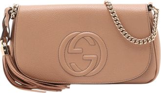 Gucci Pre-owned Gucci Medium Calfskin Soho Chain Flap Crossbody Ladies 3DWDCZ3VUW0SNLFA