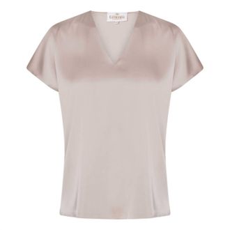 Karmamia Womens Vera Blouse In Semi Rich Blush