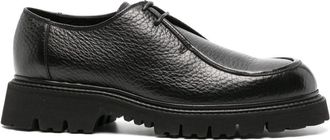 Doucal's x Neil Barrett chuncky sole leather loafers - men - Calf Leather/Rubber/Calf Leather - 45 - Black