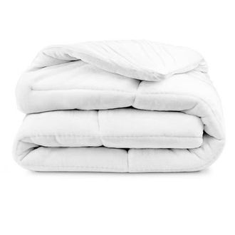 Bare Home Pillow-Top Reversible Mattress Pad - Full XL in White at Nordstrom