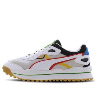 Puma Street Rider Unity White High Risk Red 375820-01