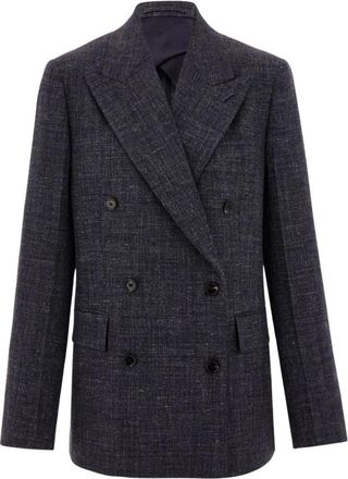 Ferragamo Dubbele Rij Jas - Dames - Blazers - Blauw - 2XS - Jassen