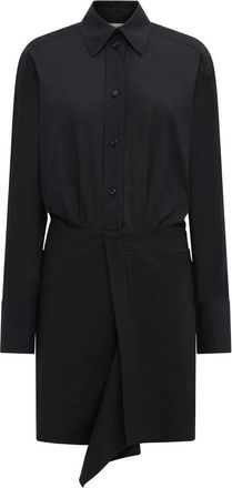 C&acirc;llas Milano GEMMINI Wrap shirt dress in Black at Nordstrom, Size 8