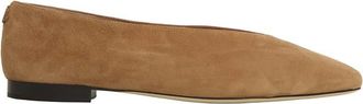 Jimmy Choo London Brown Margot Flat ballets