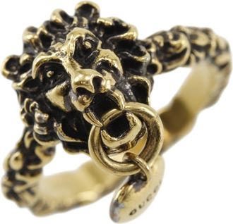 Gucci Gold Band Ring (Pre-Owned)