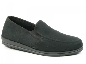 Rohde Lillestrom, Mens Classic Slippers, Black, 10.5 UK (45 EU)