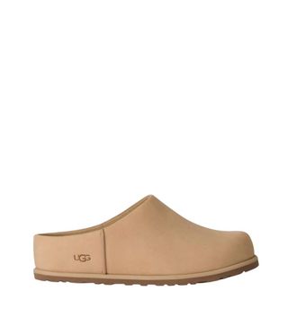 UGG Beige Otzo Logo Slides