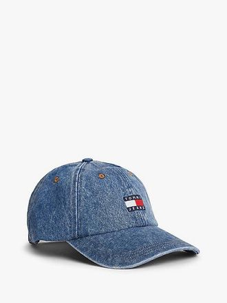 Tommy Hilfiger Heritage Logo Denim Baseball Cap