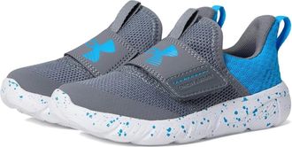 Under Armour Flash Speckle 3026707-024 KidsTitan Gray Walking Shoes RHS8056