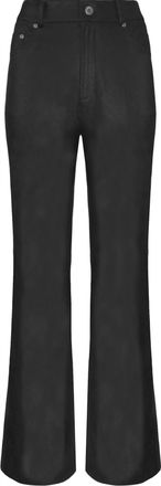 Insight Womens Vegan Leather Pants In Black