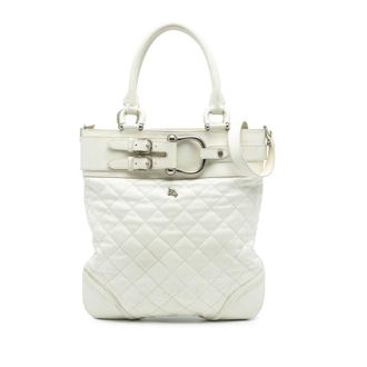Burberry Pre-owned Burberry Quilted Leather Hillgate Convertible Tote QXIP9HXG7AMP87IH