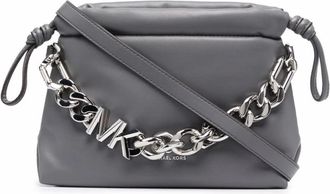 Michael Kors 050 Borsa C/tracolla Logata - Dames - Schoudertassen - Grijs - ONE Size - Tassen