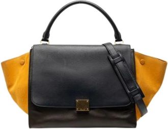 Celine Pre-owned Handbags, female, Multicolor, Size: ONE SIZE Pre-owned Trapeze Bag