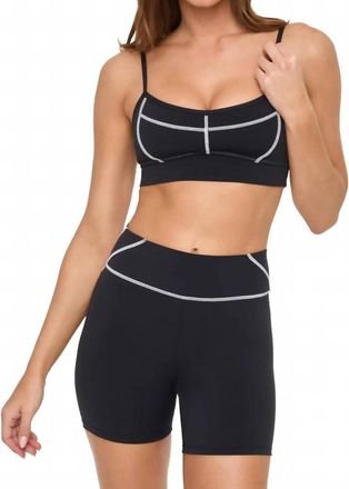 L*Space Star Power Shorts In Black