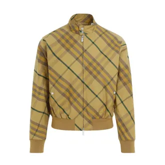 Burberry Heren, Jassen, Bruin, Maat: L