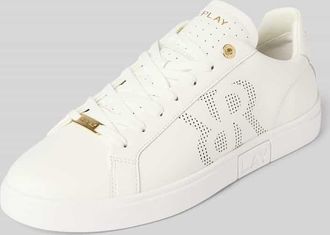 Replay Sneaker aus Leder mit Schnürung Modell POLYS in Weiss, Größe 41