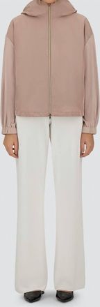 Herno Fresh Stretch Viscose And New Techno Taffeta Jacket In Powder Pink